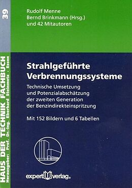 Kartonierter Einband Strahlgeführte Verbrennungssysteme von Rudolf Menne, Bernd Brinkmann