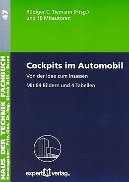 Kartonierter Einband Cockpits im Automobil von Rüdiger C. Tiemann