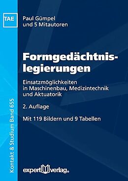 Paperback Formgedächtnislegierungen von Paul Gümpel, Norbert Jost, Stefan Gläser