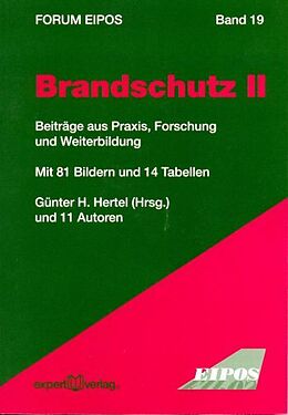 Kartonierter Einband Brandschutz, II: von Günter H. Hertel