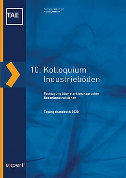 E-Book (pdf) 10. Kolloquium Industrieböden von Klaus Littmann