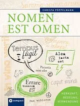Fester Einband Nomen est Omen von Christa Pöppelmann