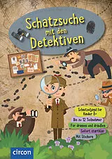 Kartonierter Einband Schatzsuche mit den Detektiven von Verena Höver
