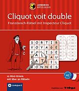 Kartonierter Einband Lernkrimi-Rätselblock: Französisch-Rätsel mit Inspecteur Cliquot von Tim Pirard