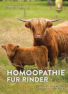 Kartonierter Einband Homöopathie für Rinder von Christine Erkens