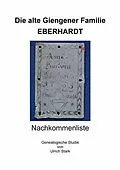 E-Book (epub) Die alte Giengener Familie EBERHARDT von Ulrich Stark