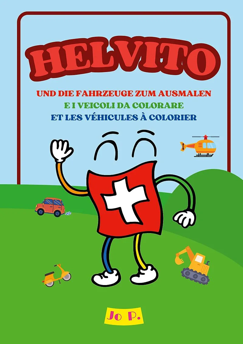 HELVITO UND DIE FAHRZEUGE ZUM AUSMALEN