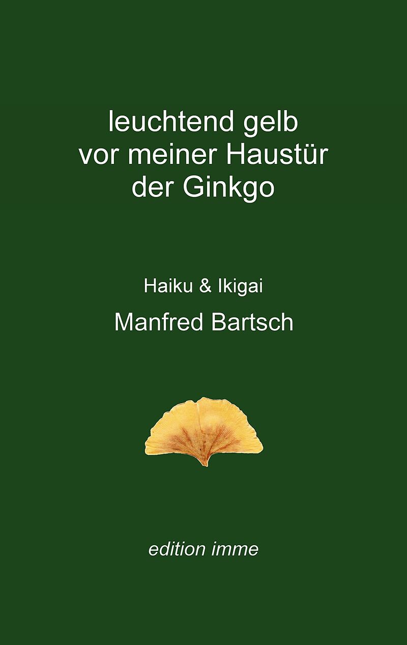 leuchtend gelb vor meiner Haustür der Ginkgo