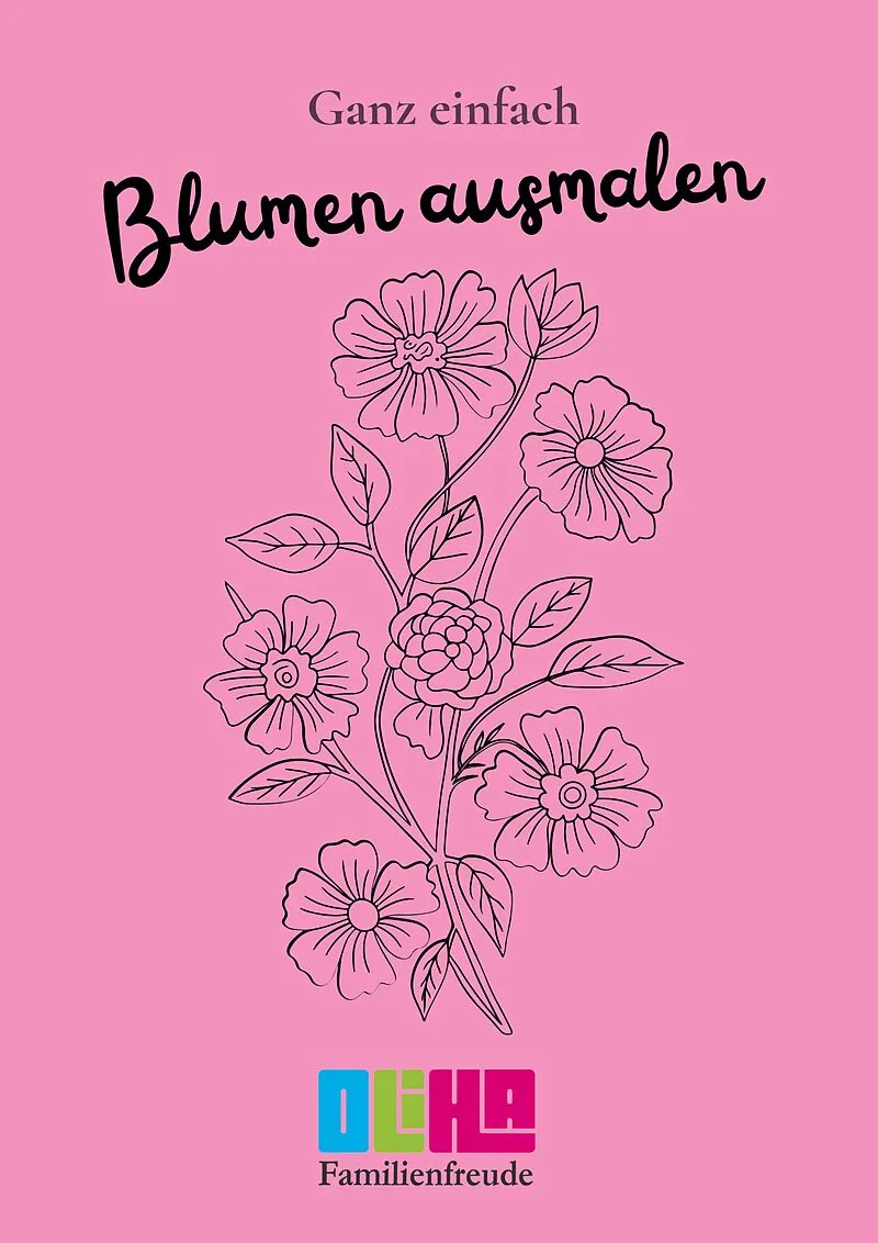 Blumen ausmalen