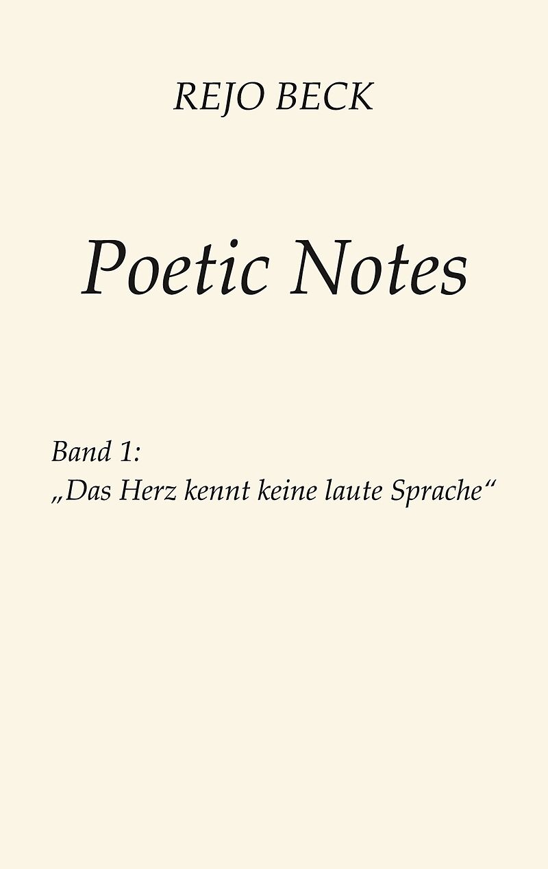 Poetic Notes Vol. 1
