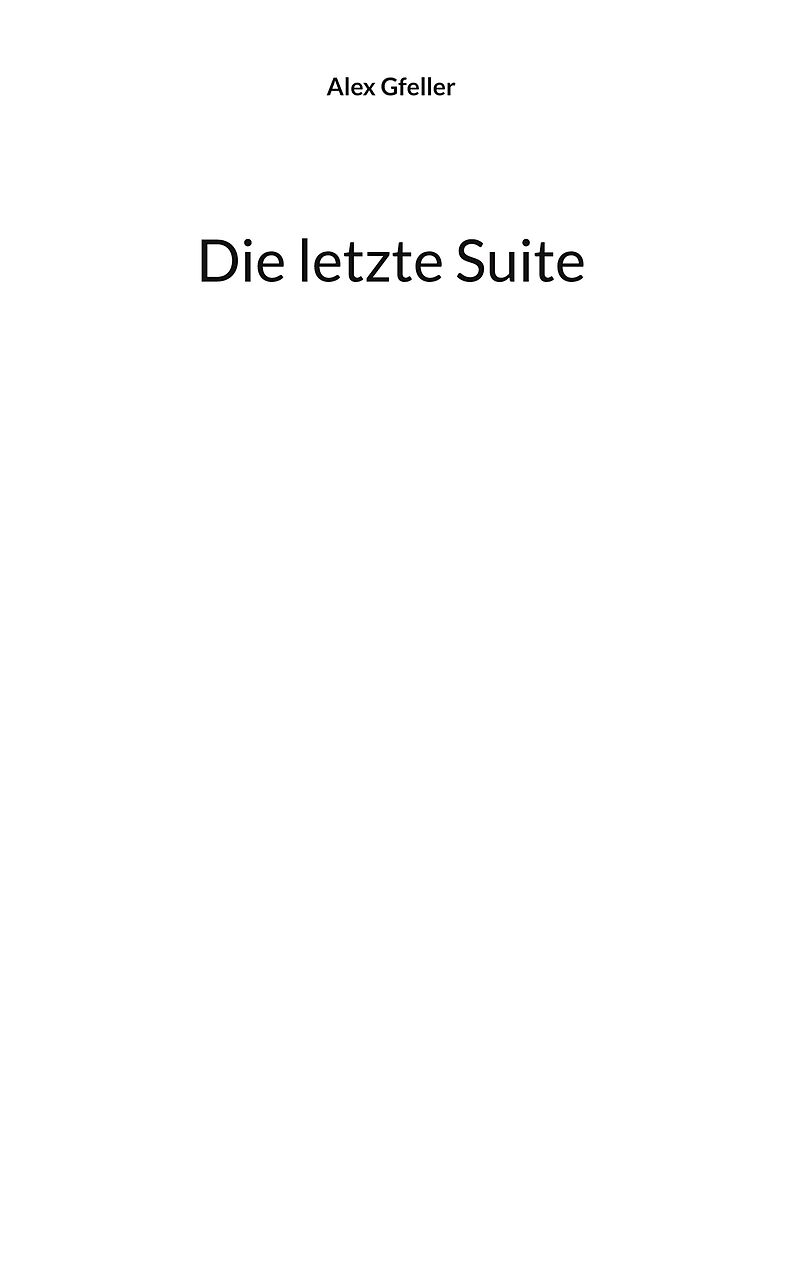 Die letzte Suite