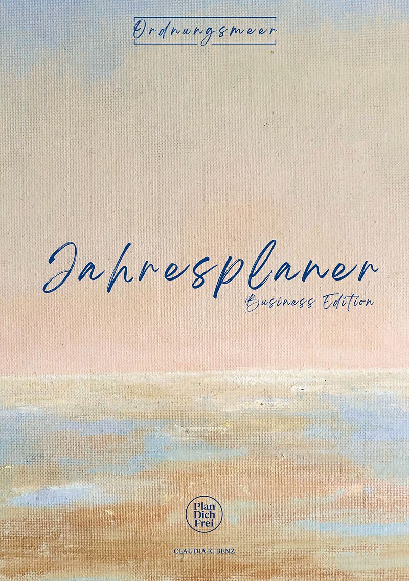 Ordnungsmeer - Jahresplaner für Frauen