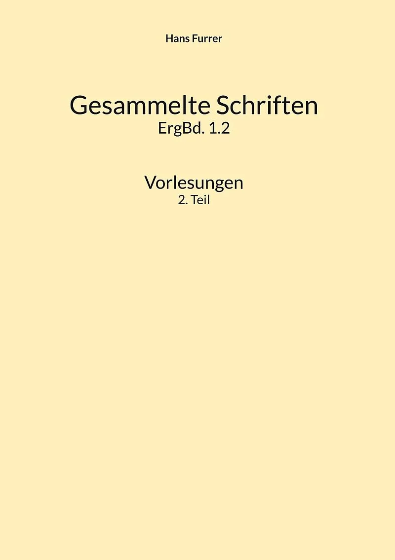 Gesammelte Schriften