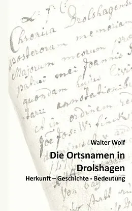 E-Book (epub) Die Ortsnamen von Drolshagen von Walter Wolf