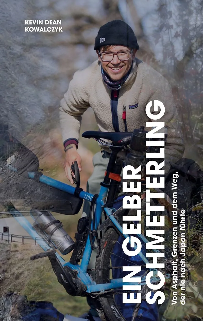 Ein gelber Schmetterling