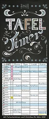 Kalender Tafel Timer 2027 von Mo Büdinger