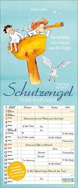 Kalender Familientimer Schutzengel 2027 von Petra Lefin
