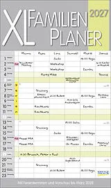 Kalender XL Familienplaner Pastell 2027 von