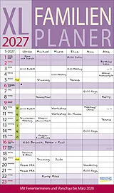 Kalender XL Familienplaner 2027 von 