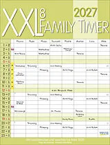 Kalender (Kal) XXL Family Timer 8 2027 von
