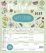 Kalender Multiplaner - Gute Laune 2027 von Mo Büdinger