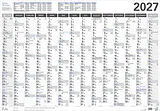 Kalender Großer Wandtimer 2027 von 