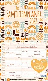 Kalender Familienplaner Recyclingpapier 2027 von