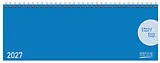 Kalender Tischquerkalender Classic Colourlux blau 2027 von