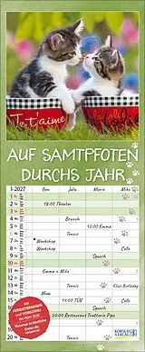Kalender Auf Samtpfoten durch's Jahr 2027 von