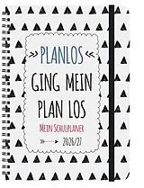 Kartonierter Einband Schülerkalender Planlos 2026/2027 von