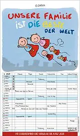 Kalender Unsere Familie ist die beste! 2027 von Alexander Holzach