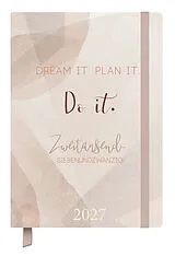 Kartonierter Einband Terminkalender Jahresbegleiter Plan it 2027 von 