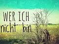 E-Book (epub) Wer ich nicht bin von Thomas Föller