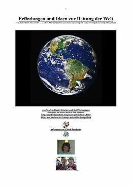 E-Book (epub) Erfindungen und Ideen zur Rettung der Welt von Markus Lüscher