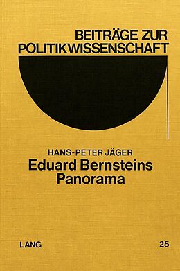 Kartonierter Einband Eduard Bernsteins Panorama von Hans-Peter Jäger