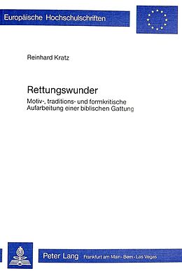 Kartonierter Einband Rettungswunder von Reinhard Kratz