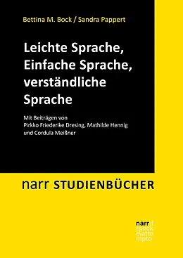 E-Book (epub) Leichte Sprache, Einfache Sprache, verständliche Sprache von Bettina M. Bock, Sandra Pappert