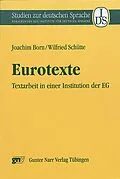 E-Book (pdf) Eurotexte von Joachim Born, Wilfried Schütte