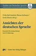 E-Book (pdf) Ansichten der deutschen Sprache von 