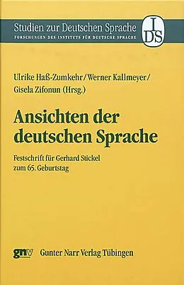 E-Book (pdf) Ansichten der deutschen Sprache von 