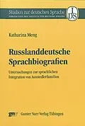E-Book (pdf) Russlanddeutsche Sprachbiografien von Katharina Meng
