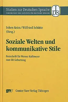 E-Book (pdf) Soziale Welten und kommunikative Stile von 