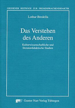 Paperback Das Verstehen des Anderen von Lothar Bredella
