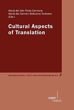 Kartonierter Einband Cultural Aspects of Translation von 