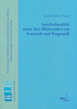 Paperback Interkulturalität unter dem Blickwinkel von Semantik und Pragmatik von 