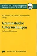 E-Book (pdf) Grammatische Untersuchungen von 