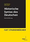 E-Book (pdf) Historische Syntax des Deutschen von Jürg Fleischer