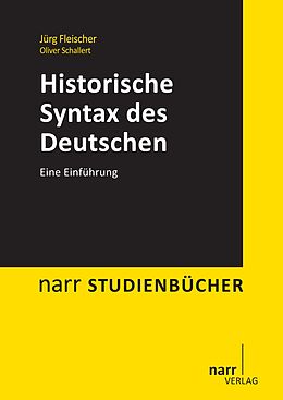 E-Book (pdf) Historische Syntax des Deutschen von Jürg Fleischer