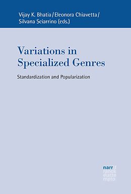 E-Book (pdf) Variation in Specialized Genres von 