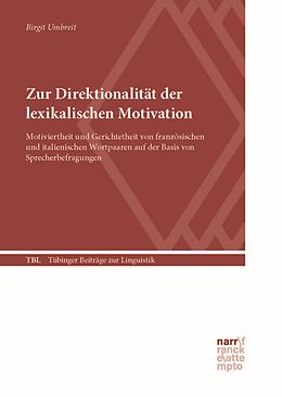 E-Book (pdf) Zur Direktionalität der lexikalischen Motivation von Birgit Umbreit